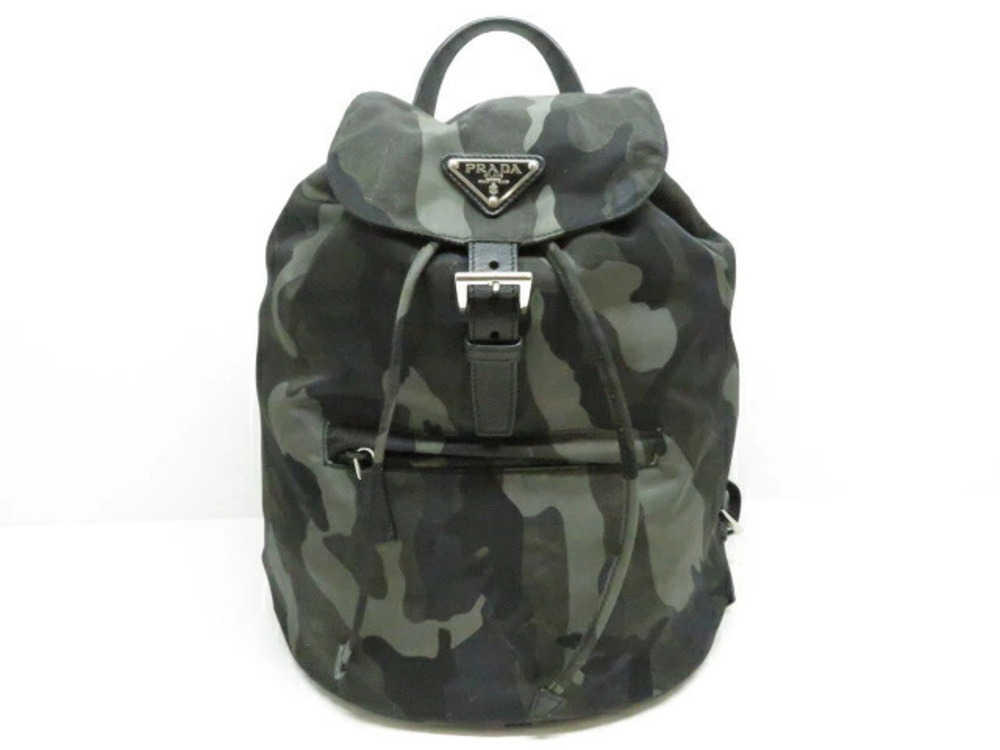 Prada Bag Backpack Camouflage